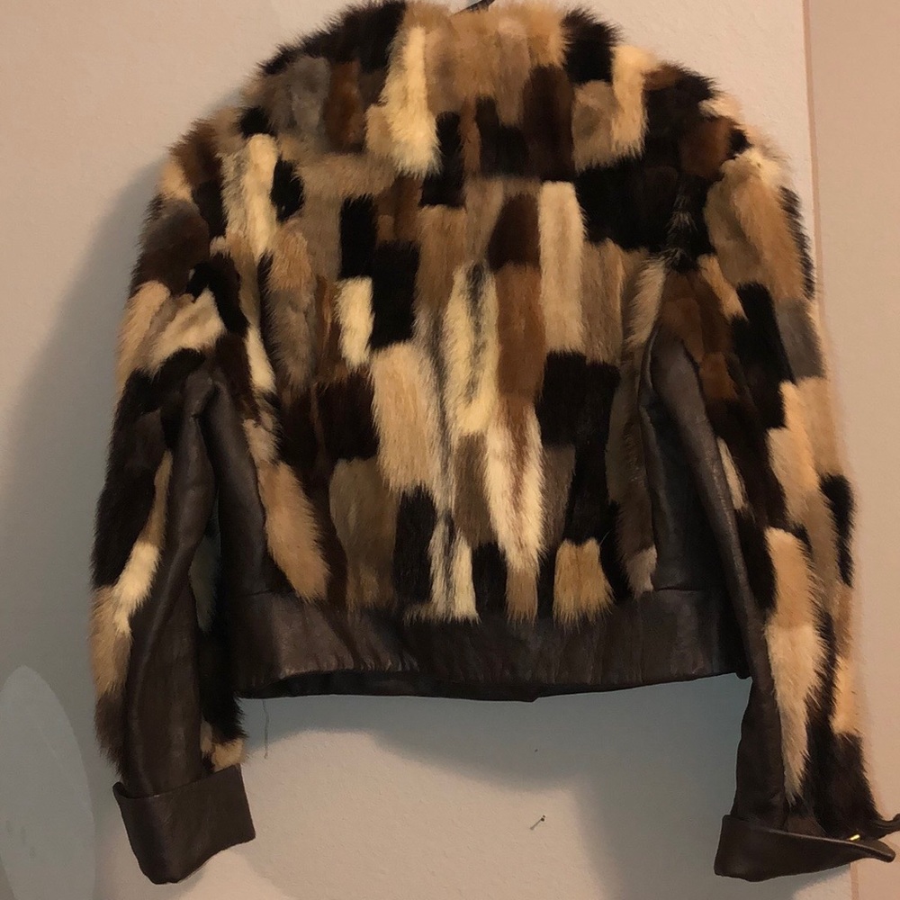 Vintage Piece Real Mink Fur Jacket